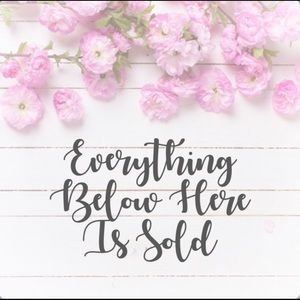 Everything below is unavailable or sold